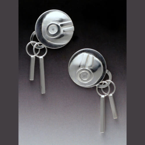 Click to view detail for MB-E399 Earrings Circle of Life $320